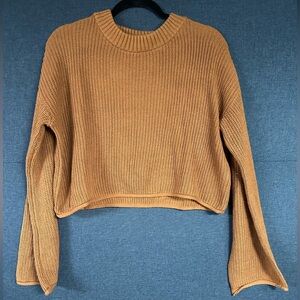 Wild fable burnt orange sweater